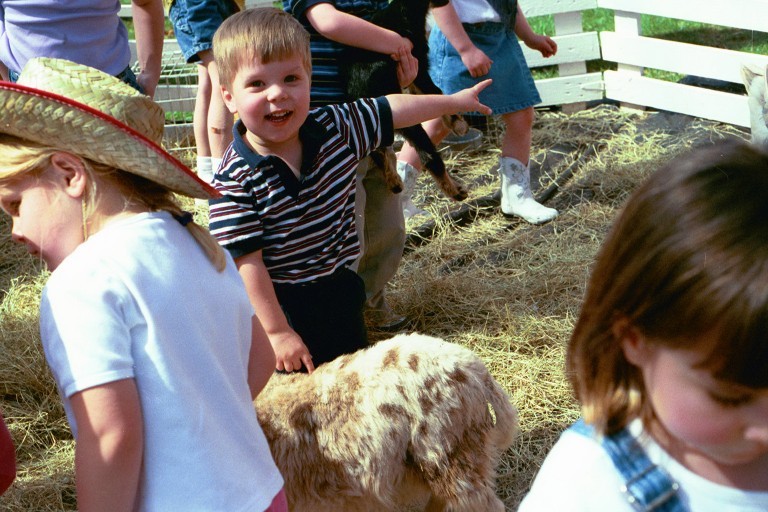 james at allison's birthday party